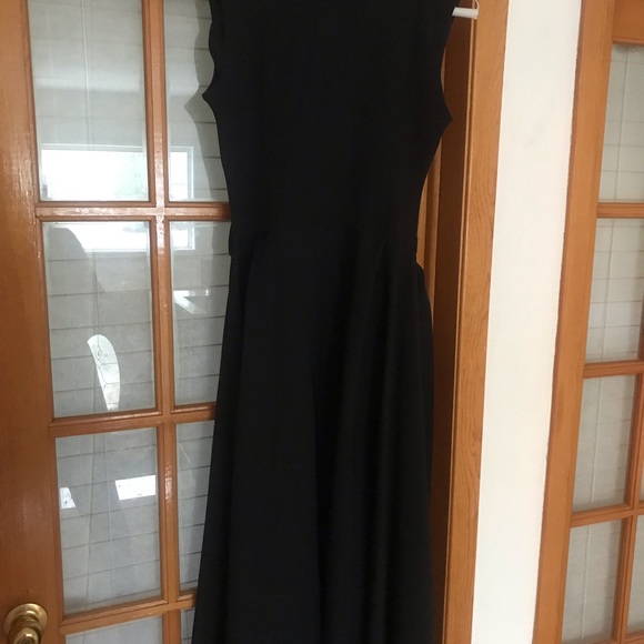 New with tag black king designer dress flare bottom fit in waist size M/L - Picture 6 of 7